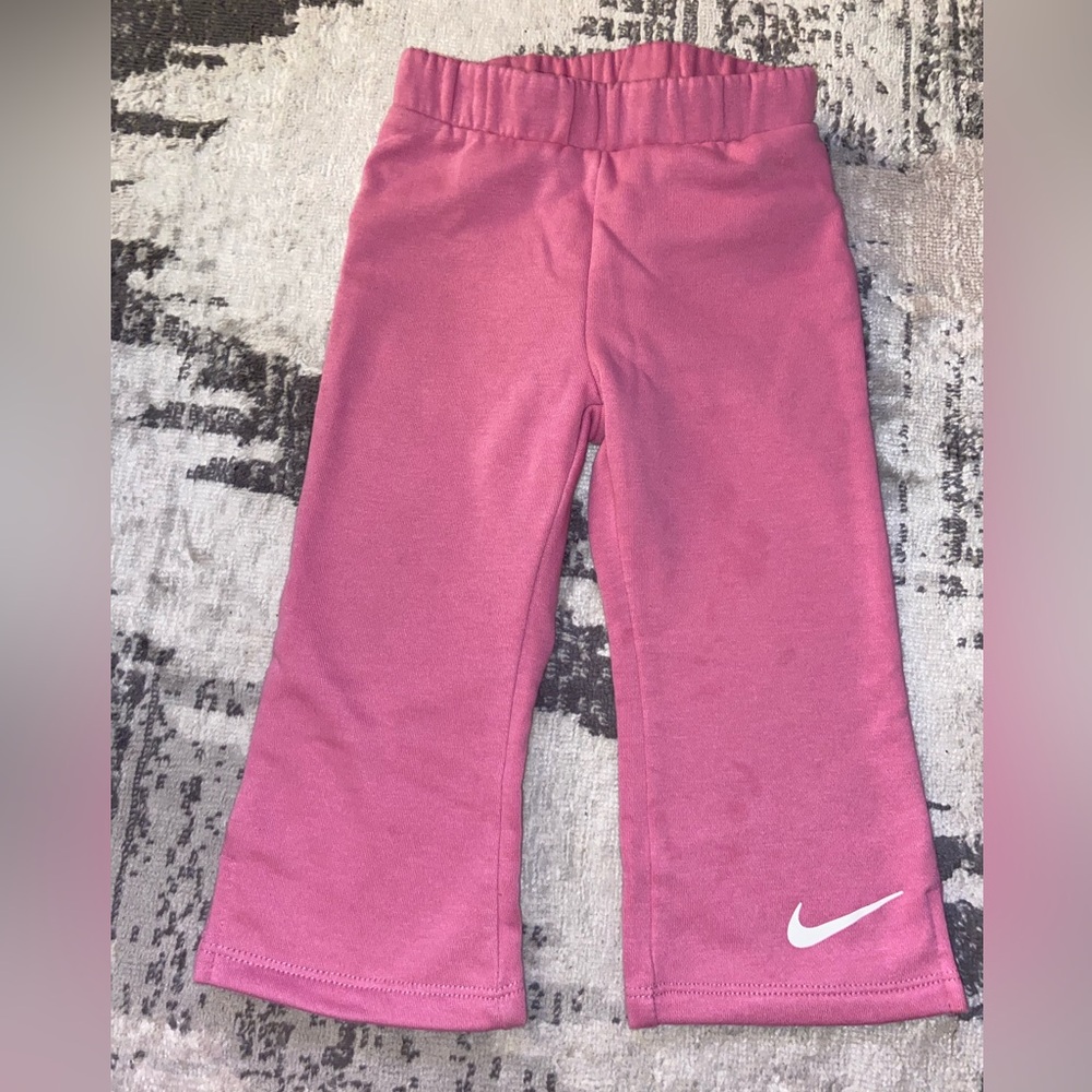Nike hot pink flare sweatpants - size 18M